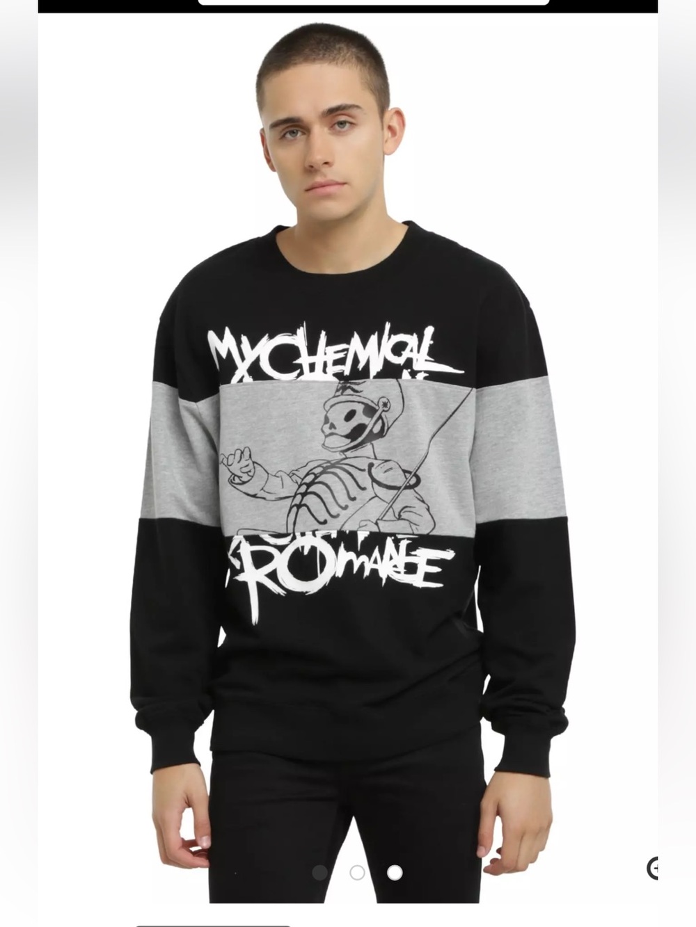 My Chemical Romance Crewneck Sweatshirt 2016 Like New Size Medium
